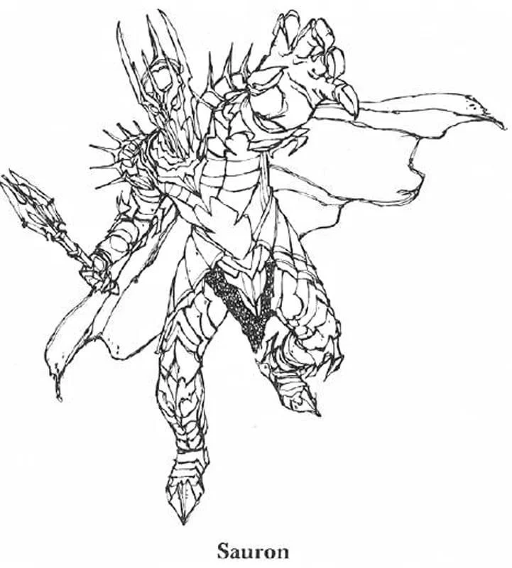 The Lord of the Rings Coloring Pages 120