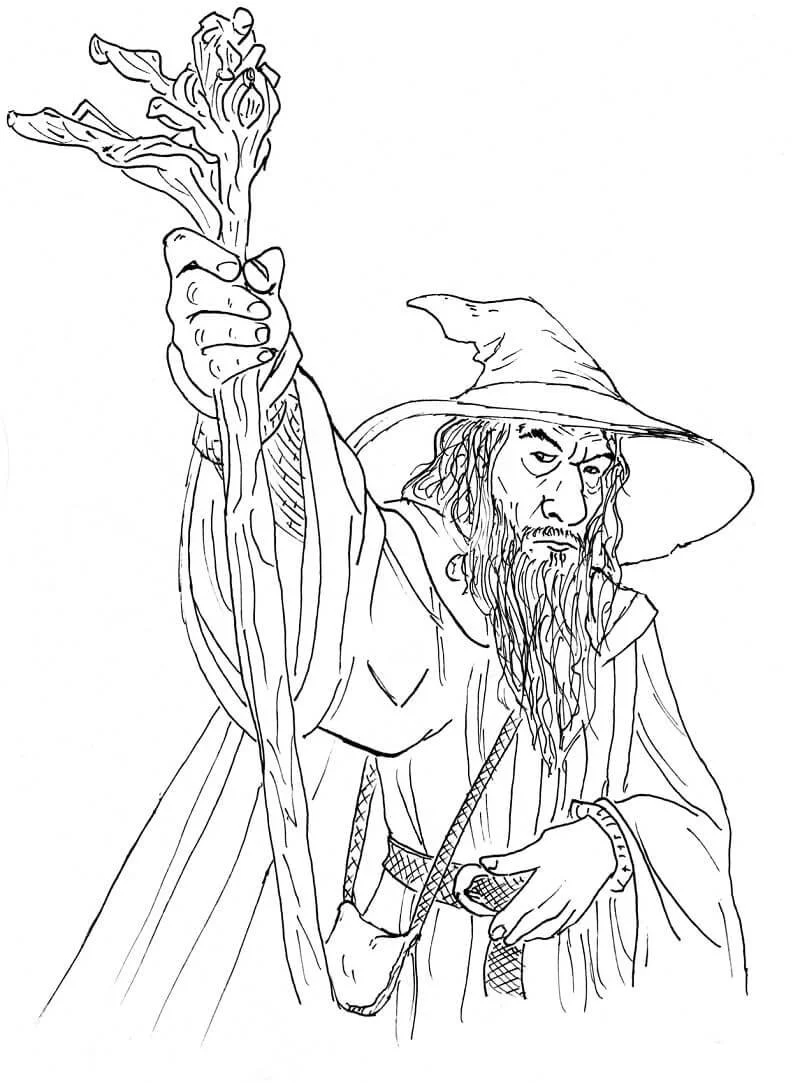 The Lord of the Rings Coloring Pages 169