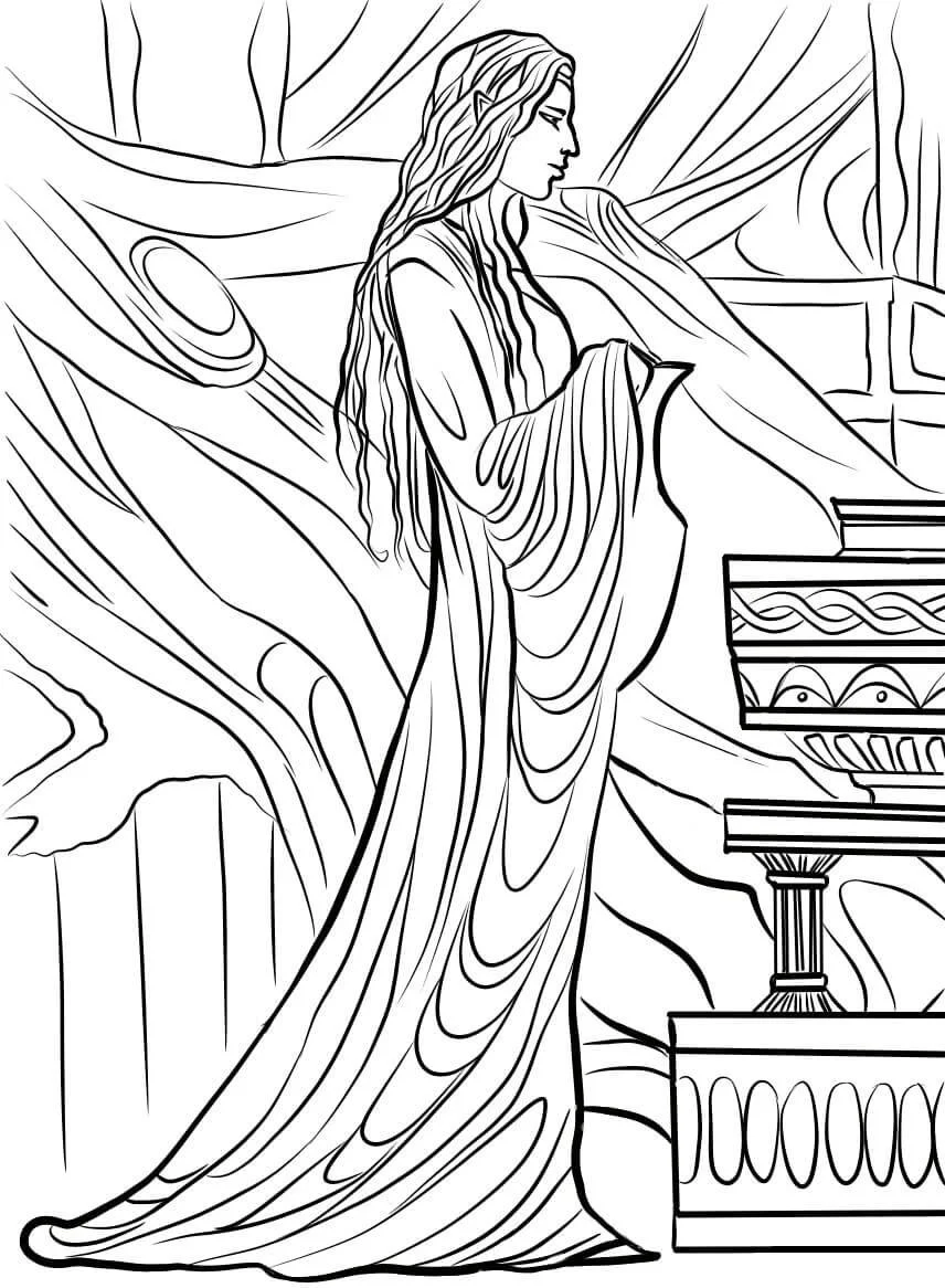 The Lord of the Rings Coloring Pages 218