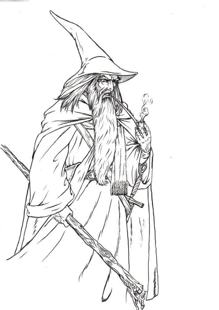 The Lord of the Rings Coloring Pages 92