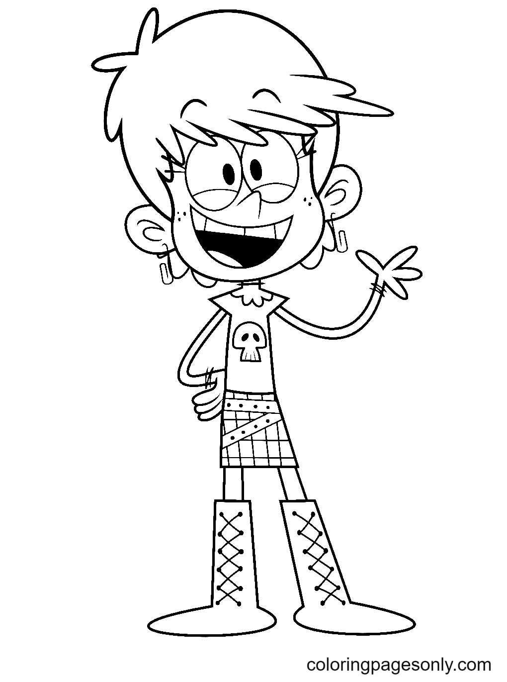 The Loud House Coloring Pages 1