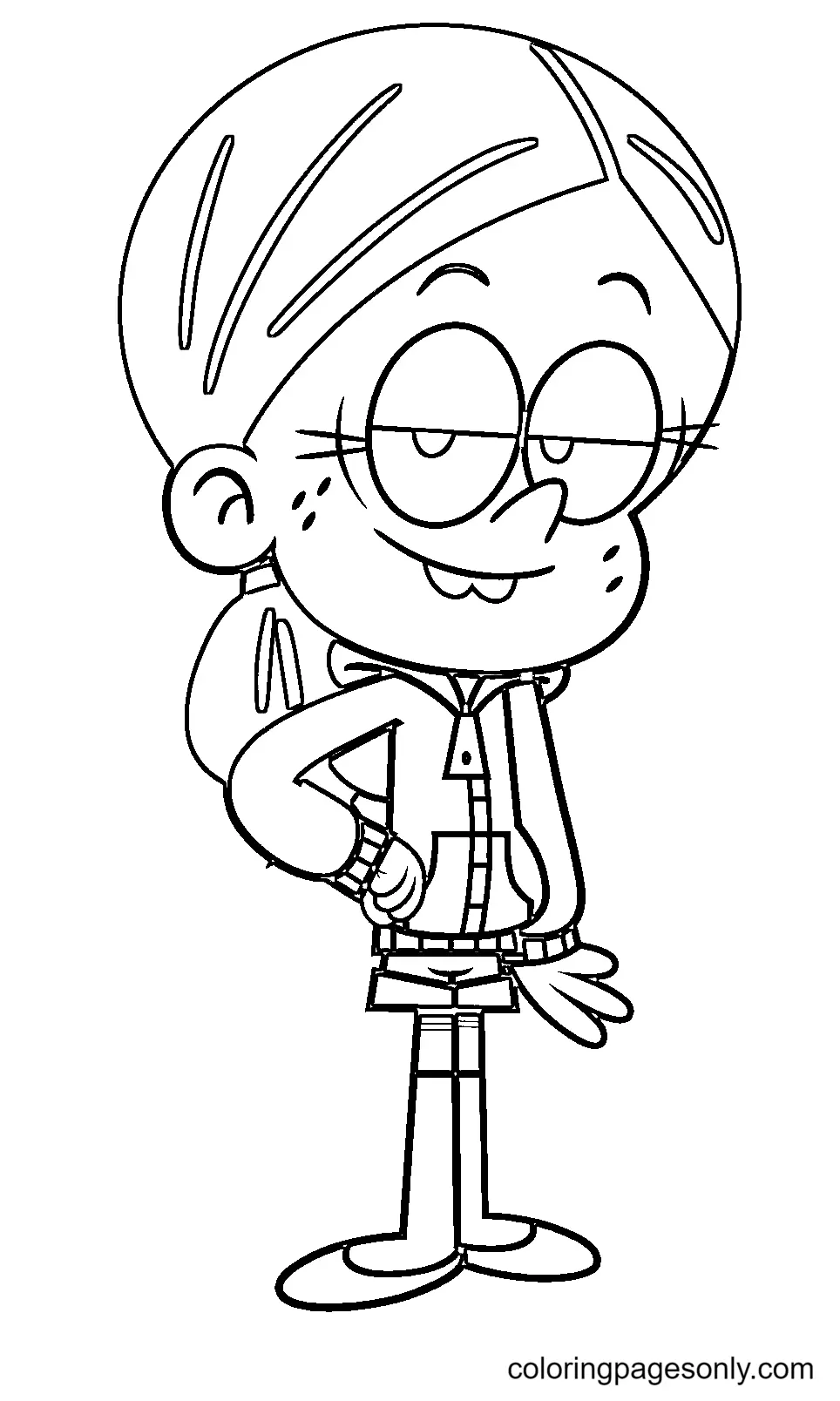 The Loud House Coloring Pages 12