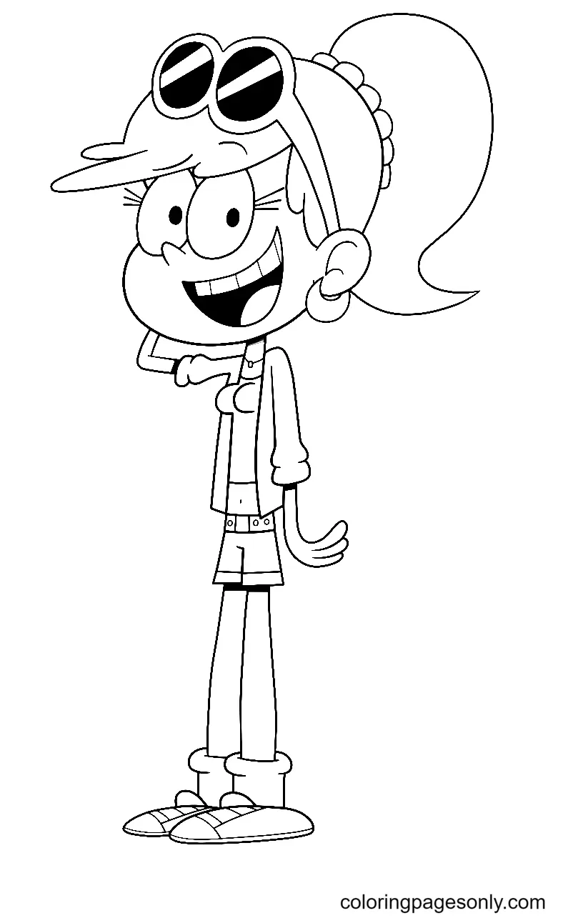 The Loud House Coloring Pages 22