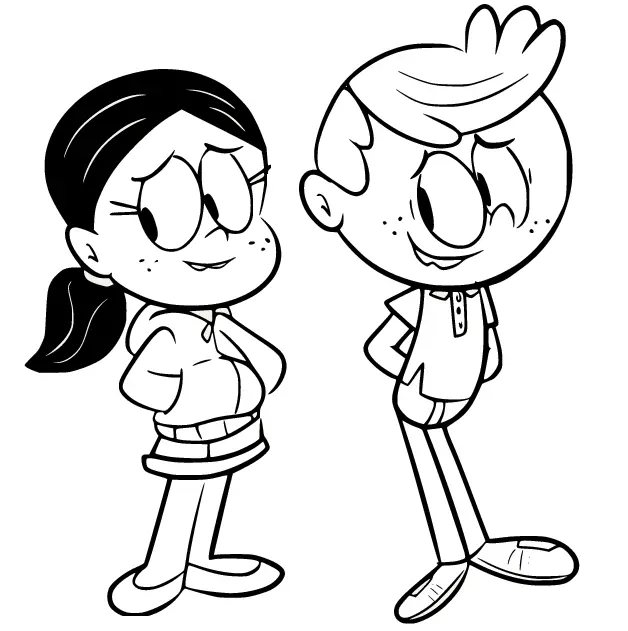 The Loud House Coloring Pages 23