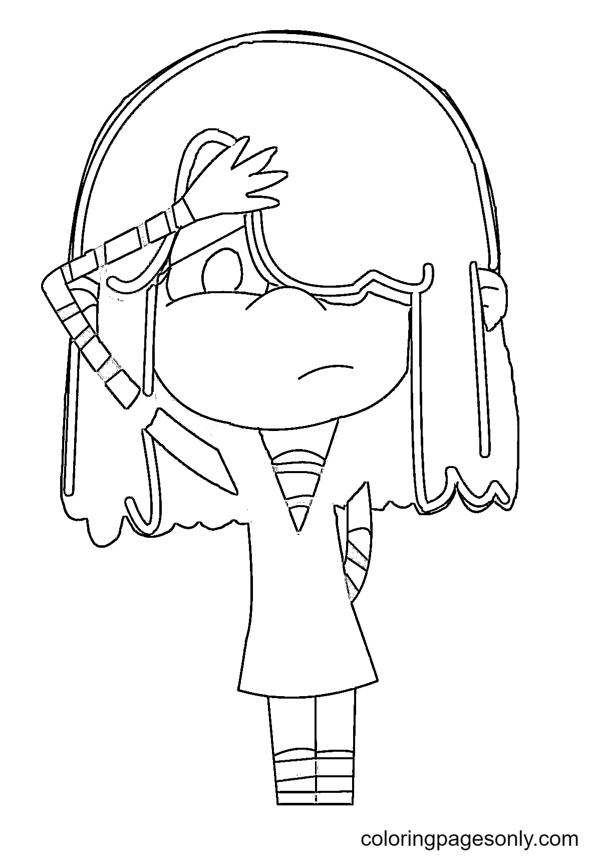 The Loud House Coloring Pages 29