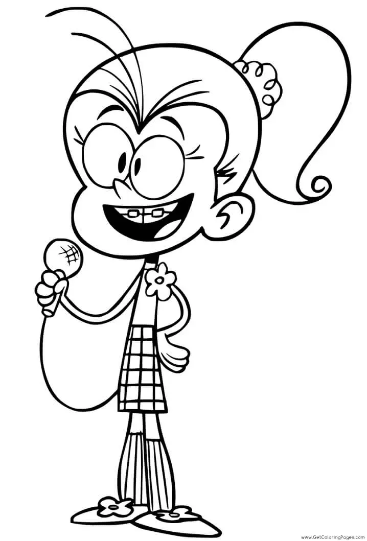 The Loud House Coloring Pages 35