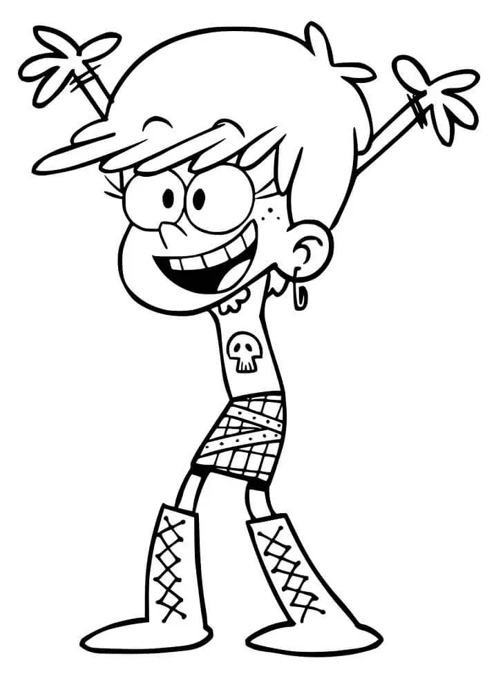 The Loud House Coloring Pages 46