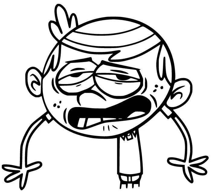 The Loud House Coloring Pages 50