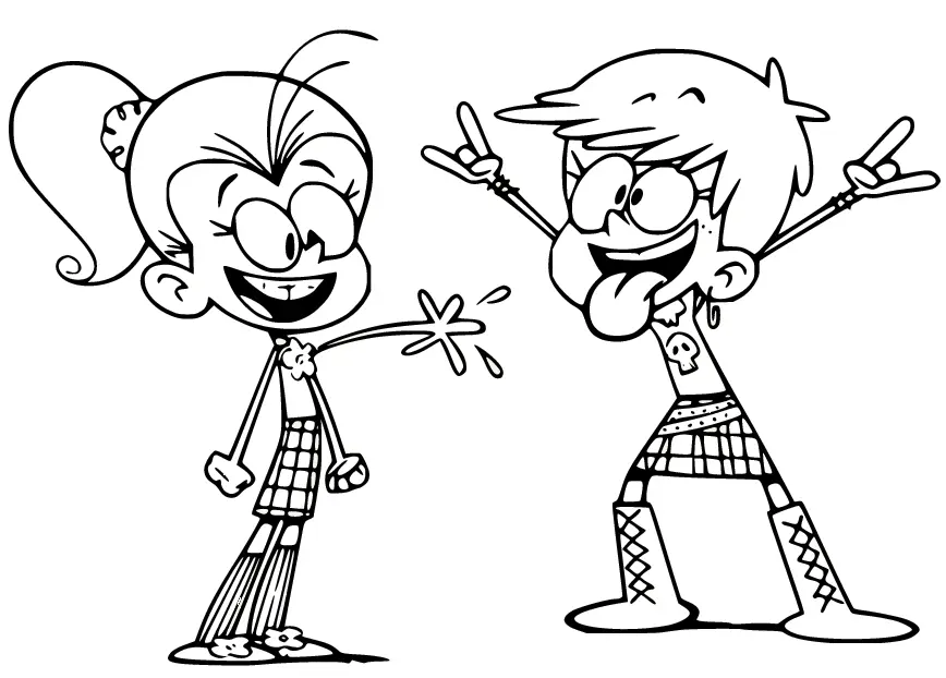 The Loud House Coloring Pages 54