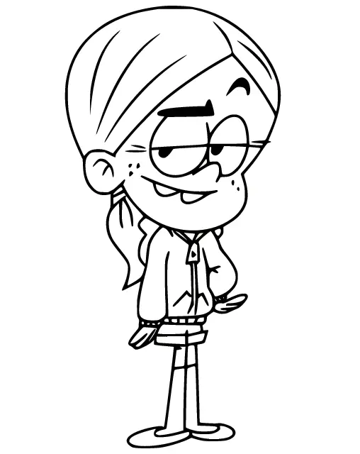 The Loud House Coloring Pages 55