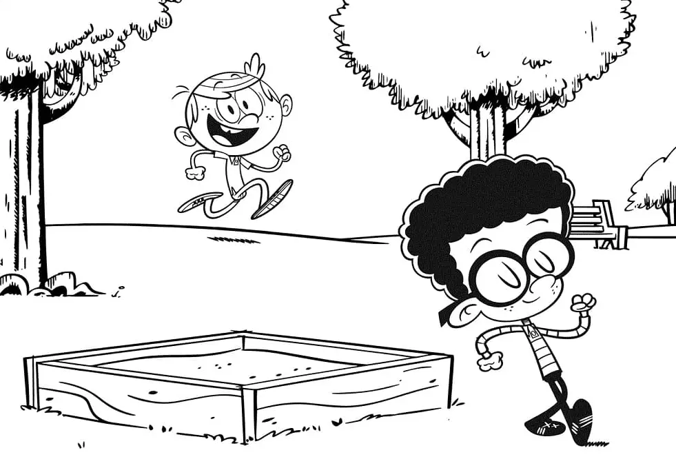 The Loud House Coloring Pages 57