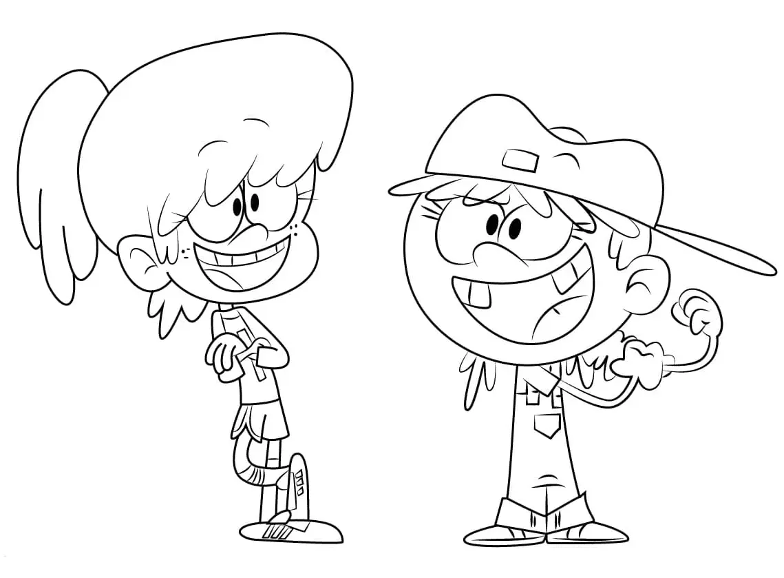 The Loud House Coloring Pages 60
