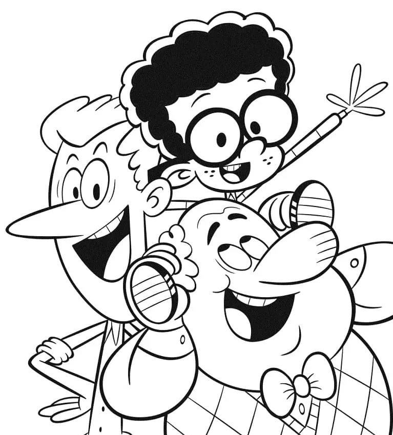 The Loud House Coloring Pages 80