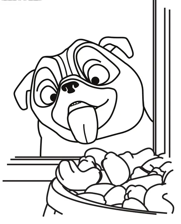 Die Ausmalbilder von The Nut Job 13