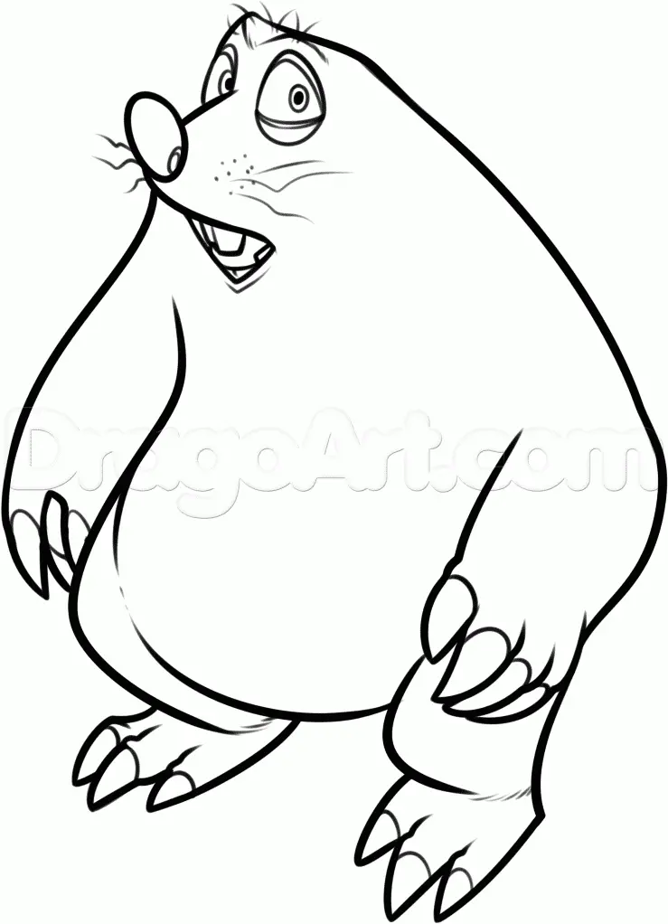 Die Ausmalbilder von The Nut Job 15
