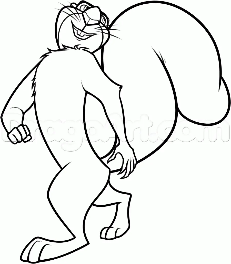 Die Ausmalbilder von The Nut Job 6