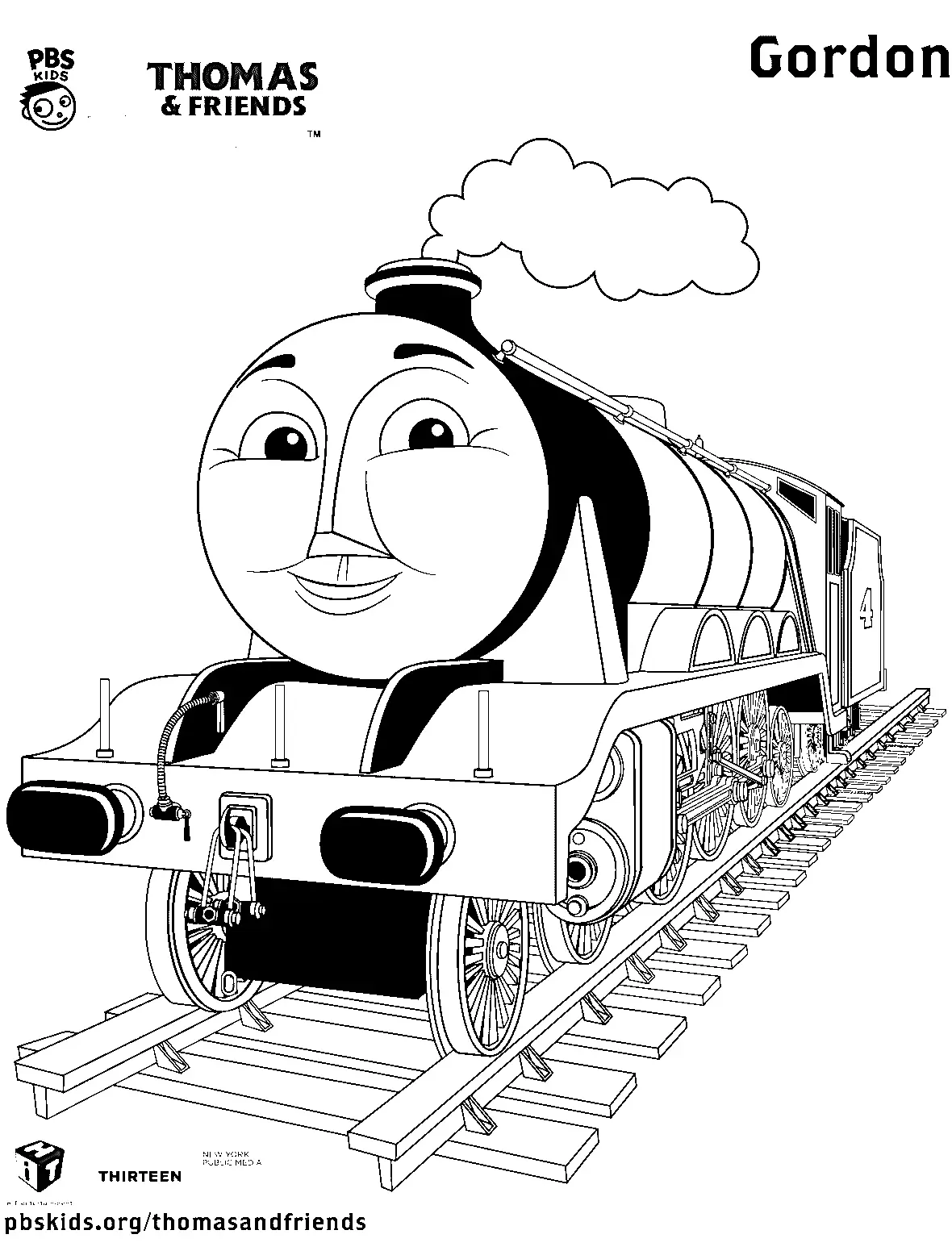 Thomas und seine Freunde Ausmalbilder 14