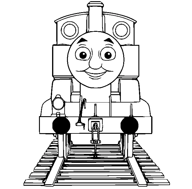 Thomas Y Sus Amigos Para Colorear 16