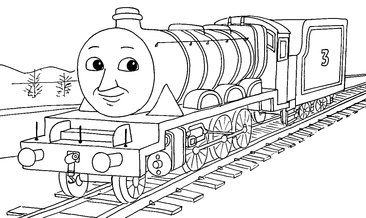 Thomas und seine Freunde Ausmalbilder 2