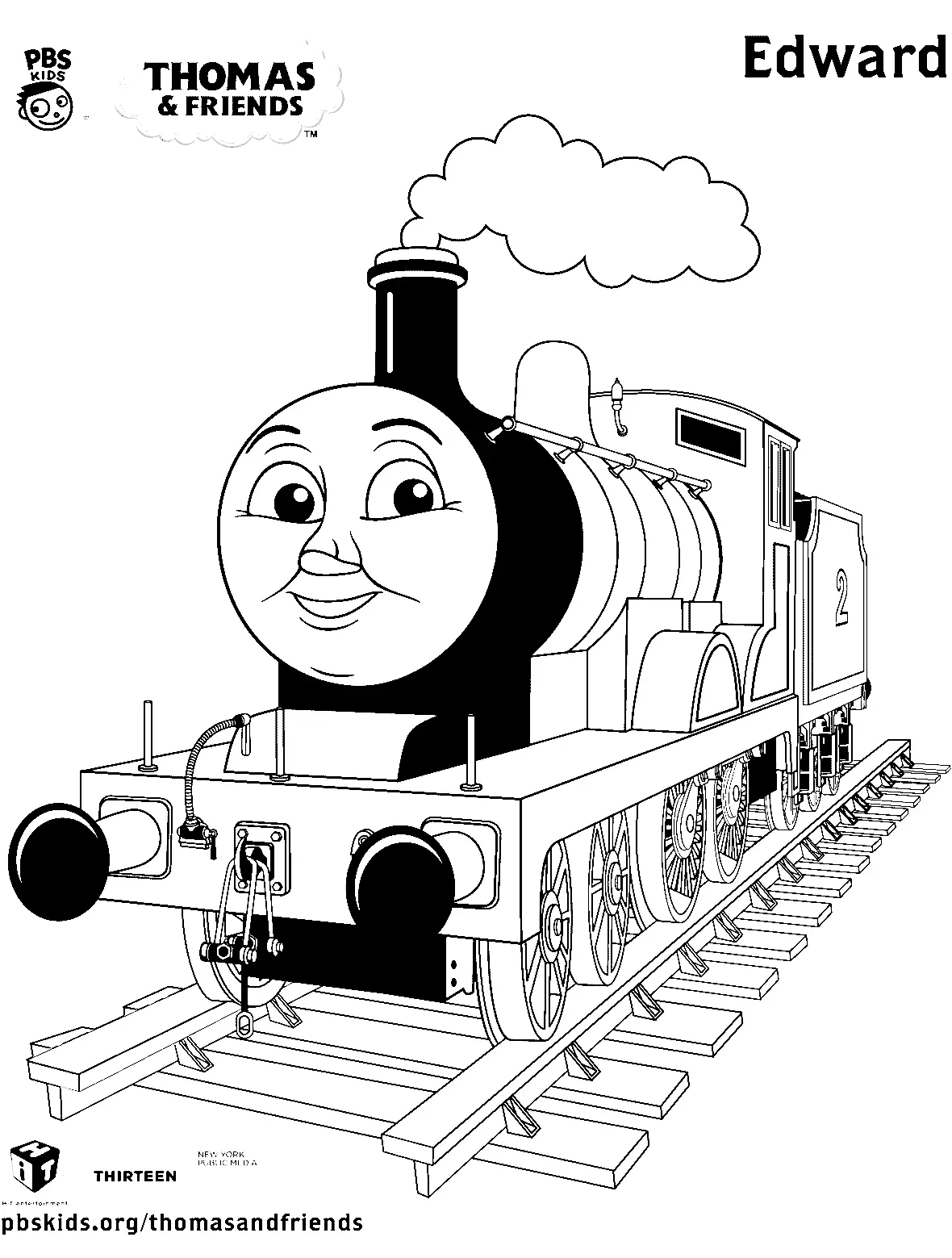 Thomas und seine Freunde Ausmalbilder 24