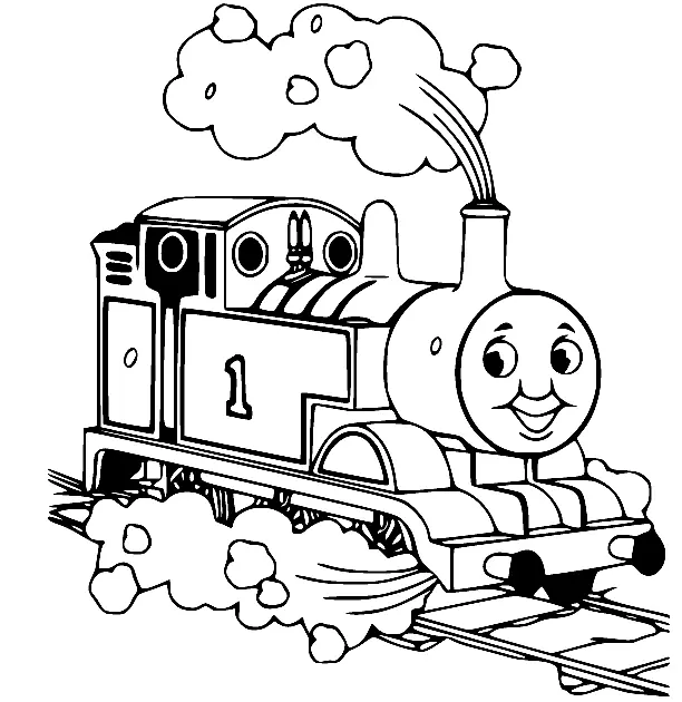 Thomas und seine Freunde Ausmalbilder 27
