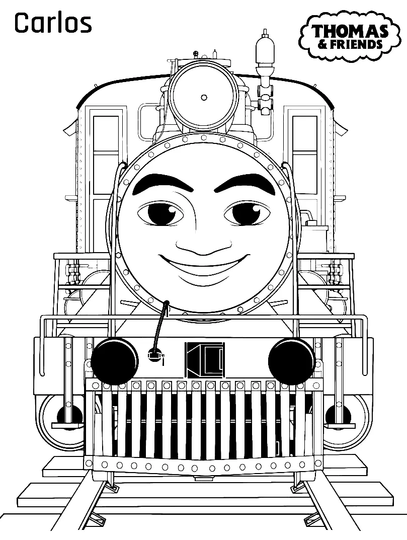 Thomas und seine Freunde Ausmalbilder 28