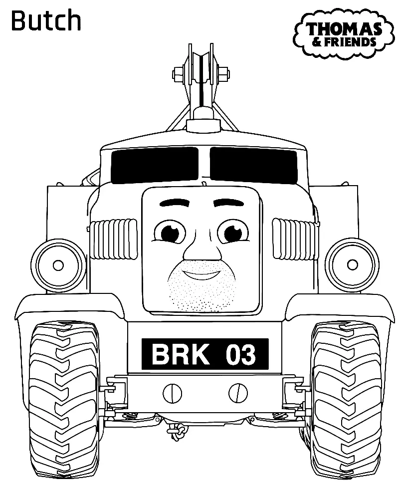 Thomas und seine Freunde Ausmalbilder 31