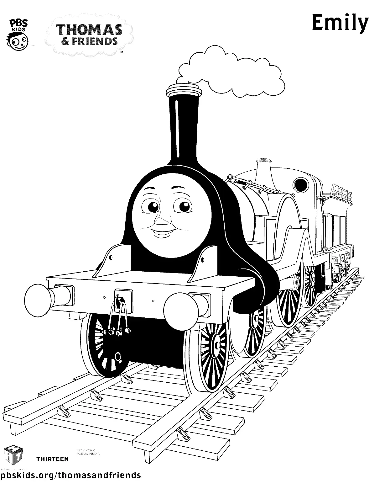 Thomas and Friends Coloring Pages 35