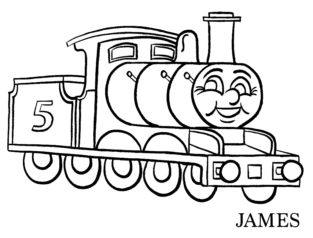 Thomas und seine Freunde Ausmalbilder 6