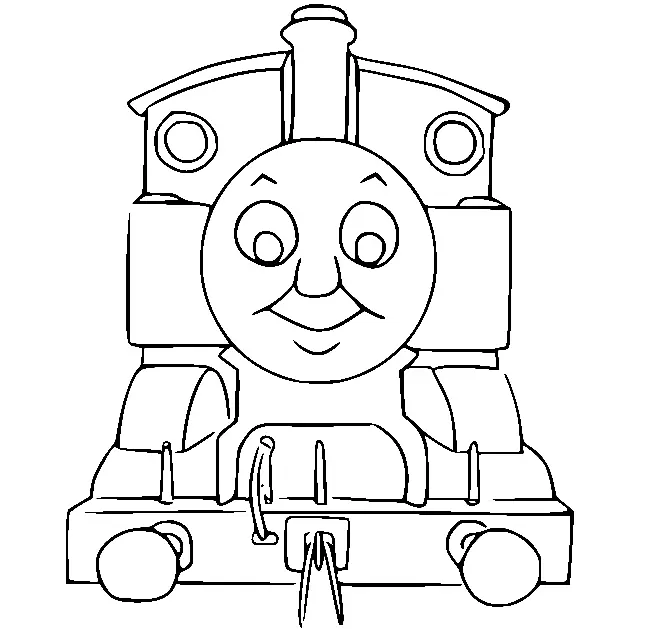 Thomas und seine Freunde Ausmalbilder 7