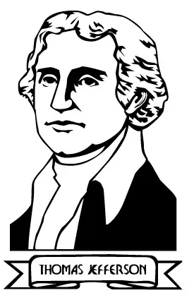 Thomas Jefferson Coloring Pages 17