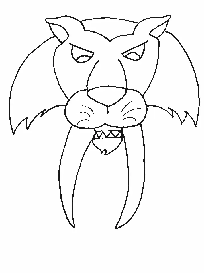 Tiger Coloring Pages 108