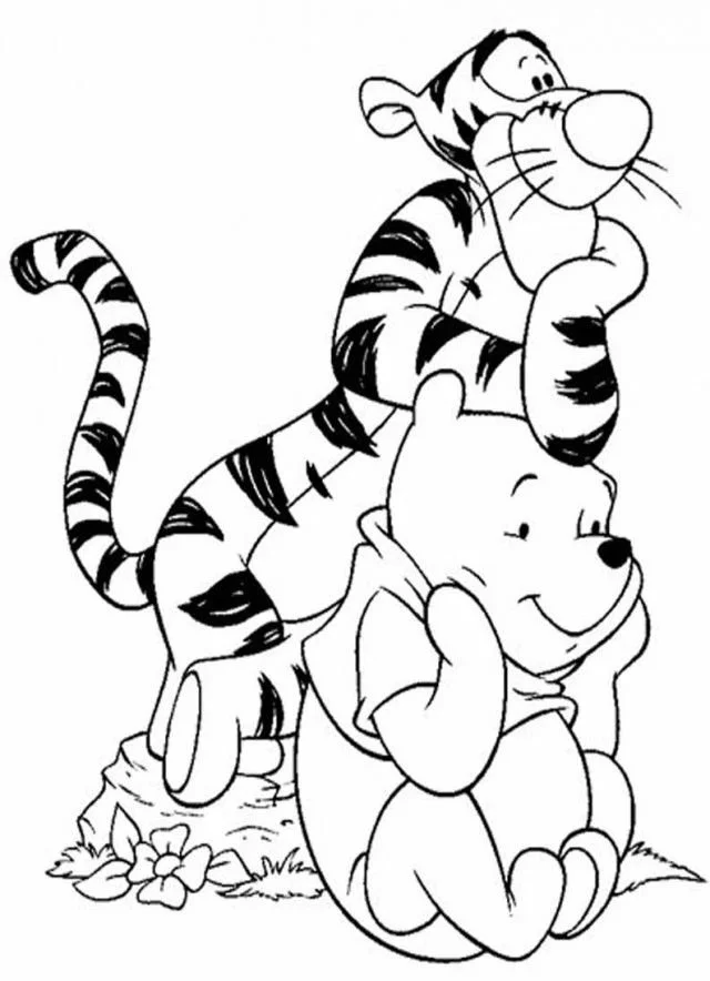 Tiger Coloring Pages 126