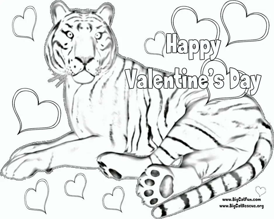 Tiger Coloring Pages 42
