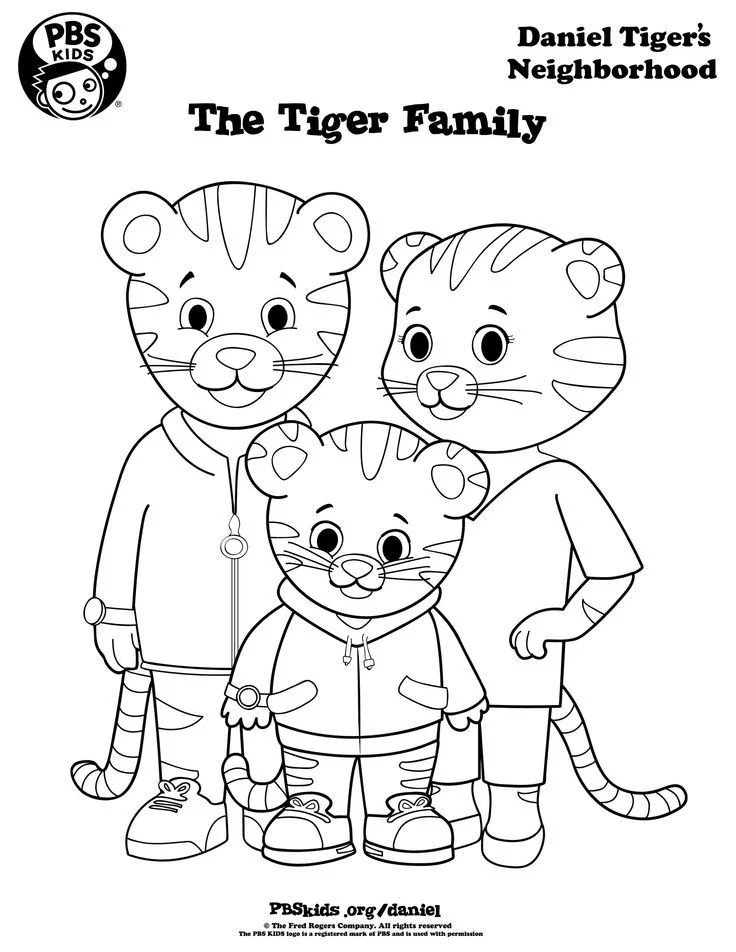 Tiger Coloring Pages 70