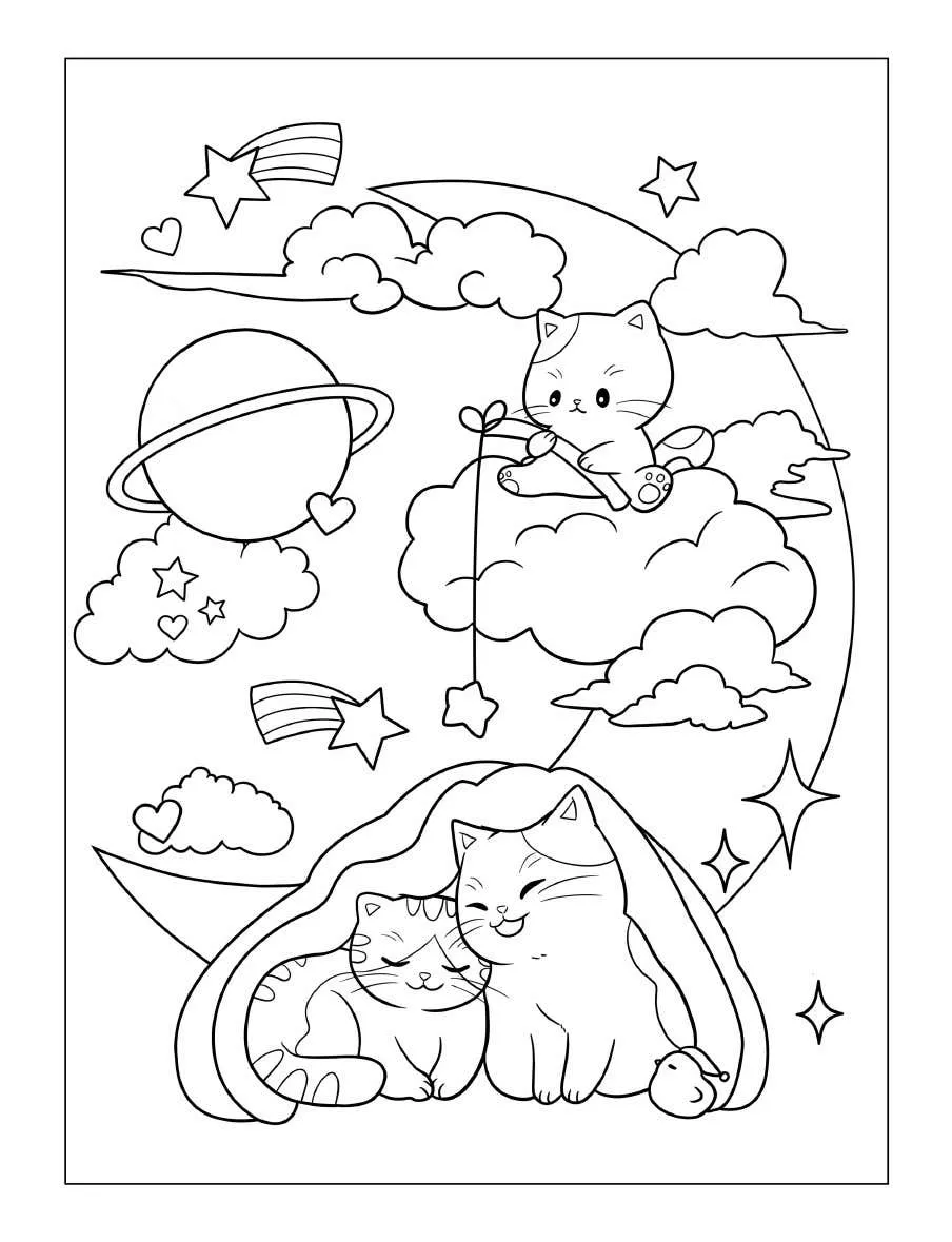 Kleine Katzen Ausmalbilder 4 print and download Kleine Katzen Ausmalbilder 4