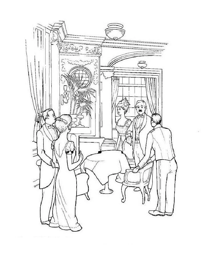 Titanic Coloring Pages 24