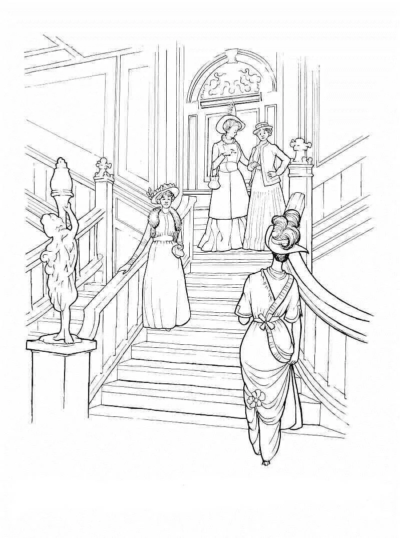 Desenhos de Titanic Para Colorir 9