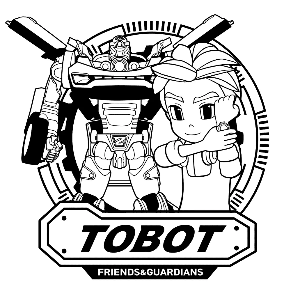 Tobot Ausmalbilder 26