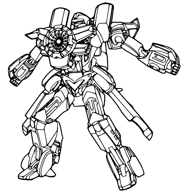 Tobot Ausmalbilder 3