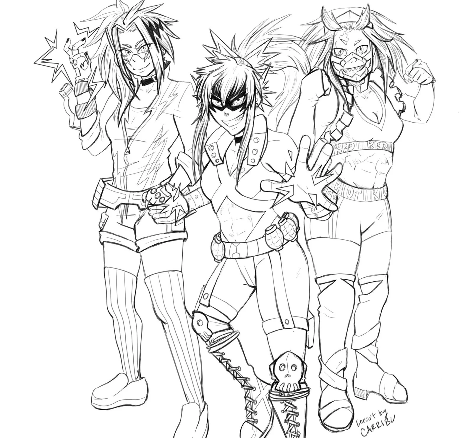 Todoroki Coloring Pages 20