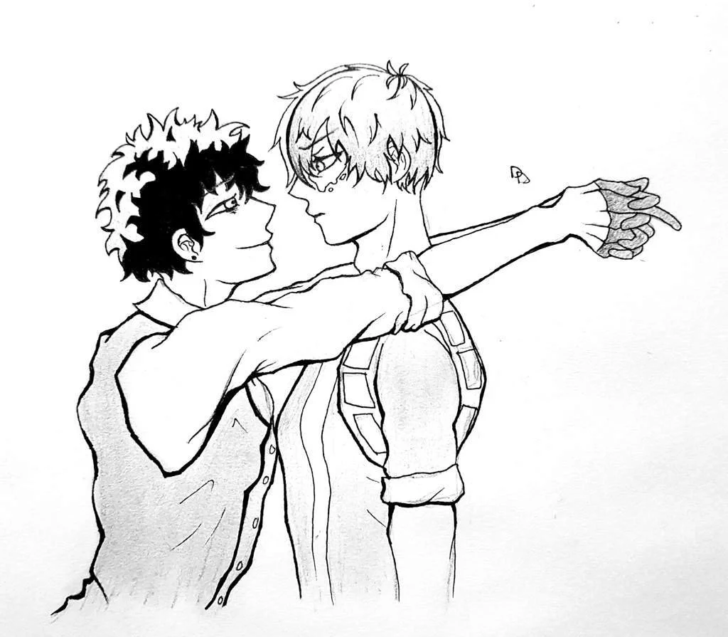 Todoroki Coloring Pages 23