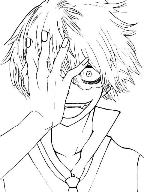 Todoroki Coloring Pages 42