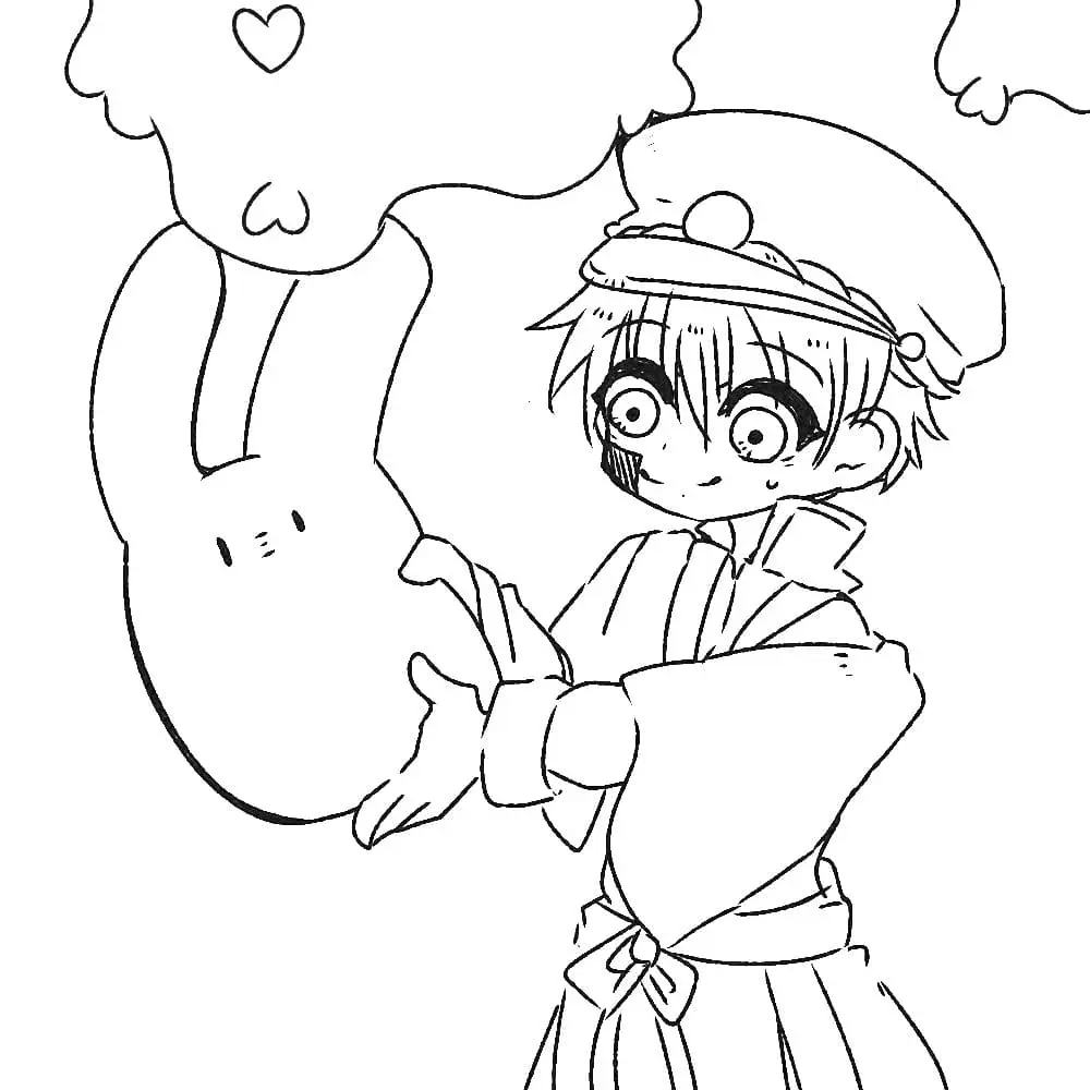 Toilet Bound Hanako Kun Coloring Pages 29