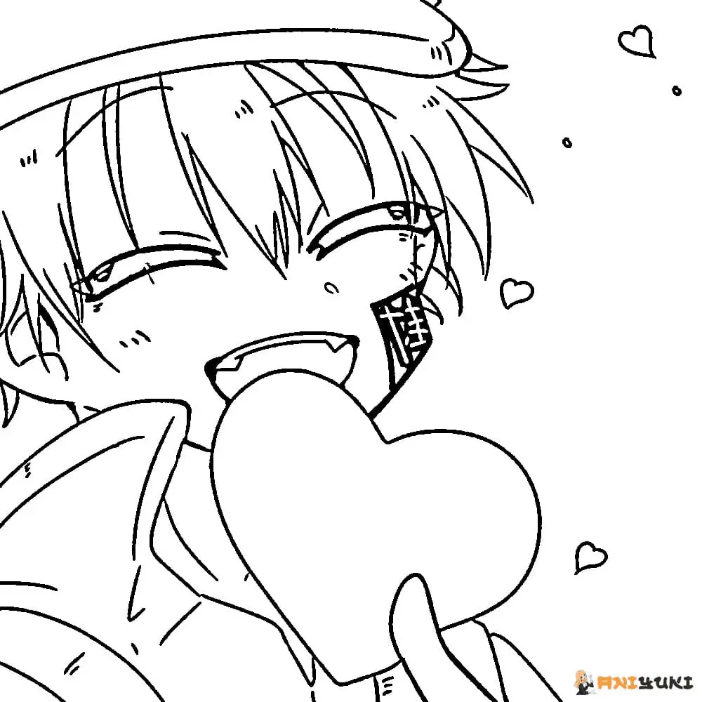 Toilet Bound Hanako Kun Ausmalbilder 51