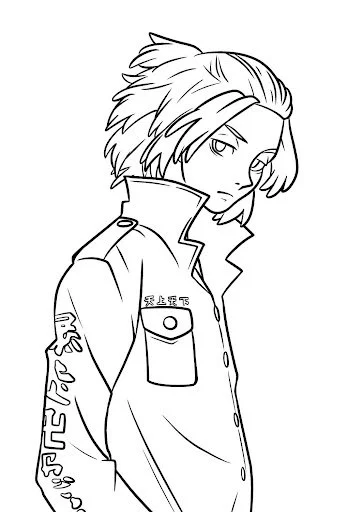 Tokyo Revengers Coloring Pages