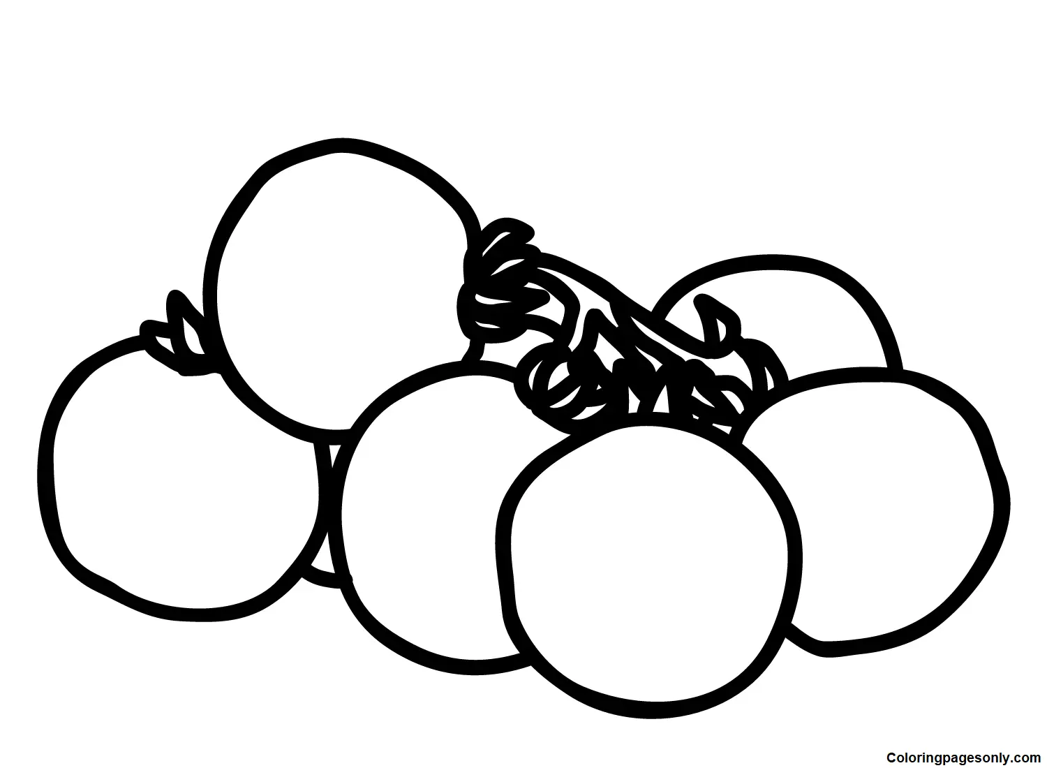 Tomato Coloring Pages 27