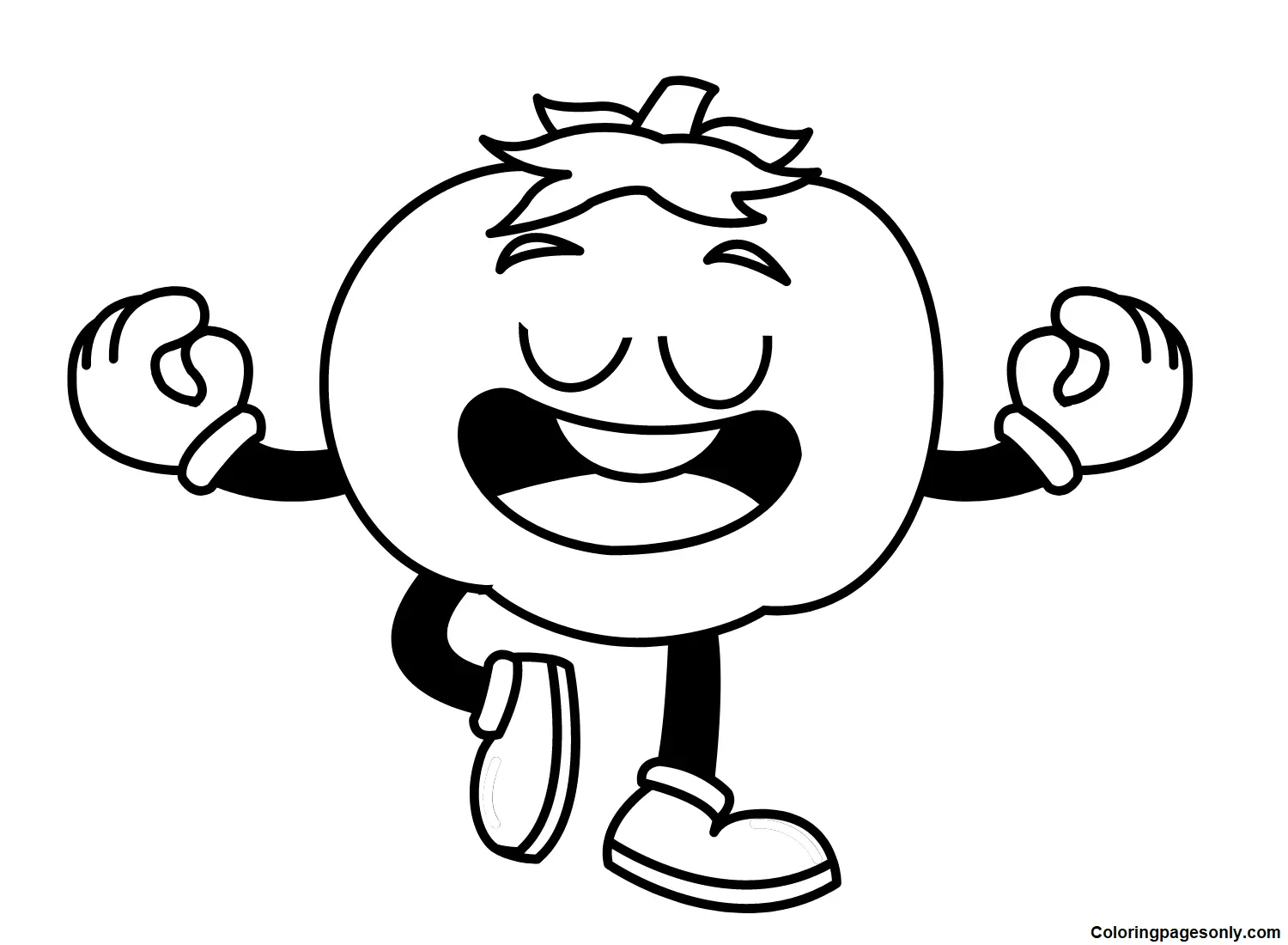 Tomato Coloring Pages 29