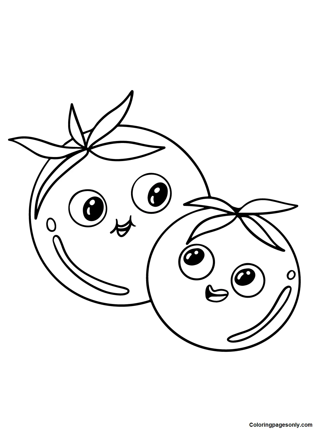 Tomato Coloring Pages 34