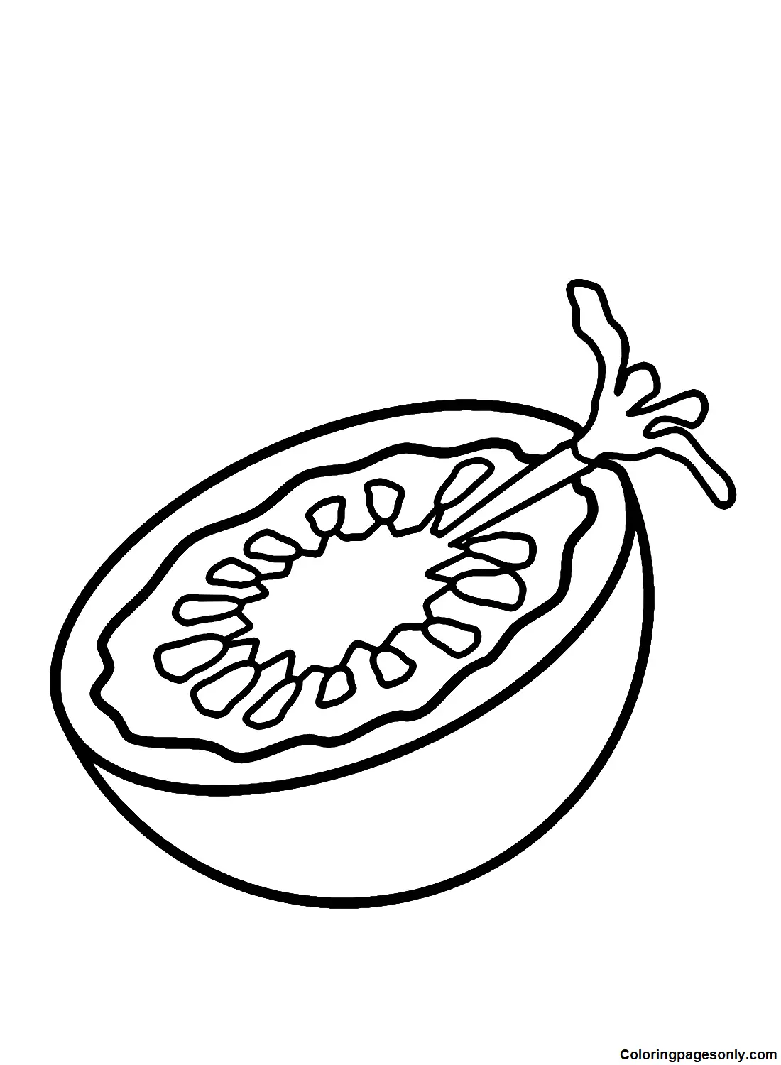 Tomato Coloring Pages 36